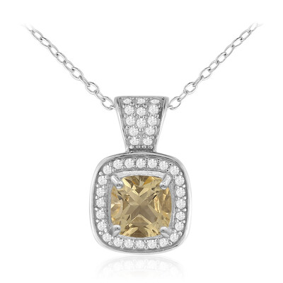 Collana in argento con Citrino