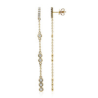 Orecchini in oro con Diamante I1 (H) (CIRARI)