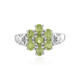 Anello in argento con Peridoto