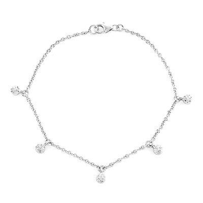 Bracciale in argento con Diamante I2 (I)