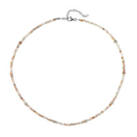Collana in argento con Pietra di Luna Kangeyam
