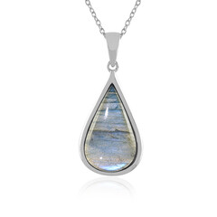 Collana in argento con Labradorite