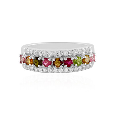 Anello in argento con Tormalina