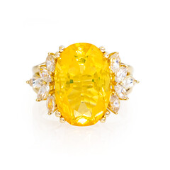 Anello in oro con Opale di Fuoco