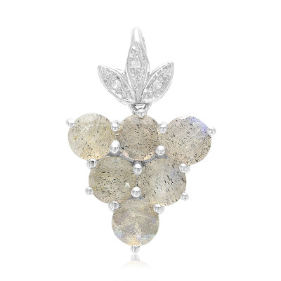 Ciondolo in argento con Spectrolite