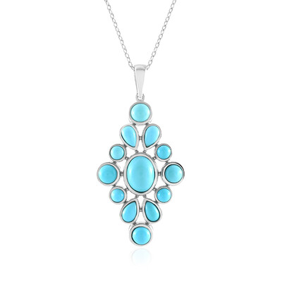 Ciondolo in argento con Turchese Sleeping Beauty
