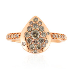Anello in oro con Diamante Rose de France SI1 di Argyle
