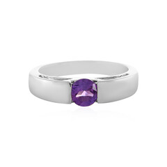Anello in argento con Ametista del Marocco