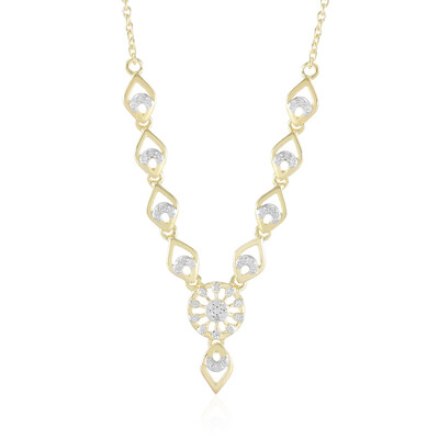 Collana in argento con Diamante I2 (I)