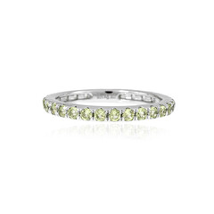 Anello in argento con Peridoto
