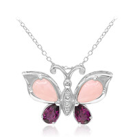 Collana in argento con Opale Rosa