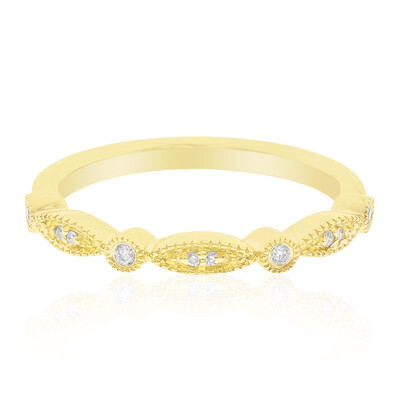Anello in oro con Diamante SI1 (H) (CIRARI)