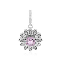 Ciondolo in argento con Kunzite