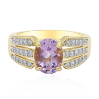 Anello in argento con Ametista Boliviana