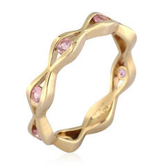 Anello in oro con Zaffiro Rosa (de Melo)