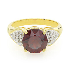 Anello in oro con Spessartina (AMAYANI)