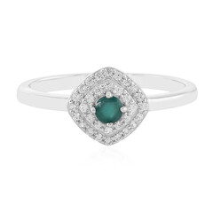 Anello in argento con Grandidierite