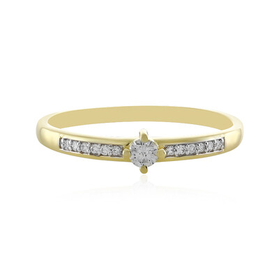 Anello in oro con Diamante Flawless (F) (LUCENT DIAMONDS)