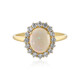 Anello in oro con Opale Australiano (Adela Gold)