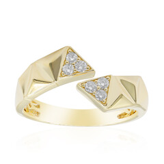 Anello in oro con Diamante I1 (H) (CIRARI)