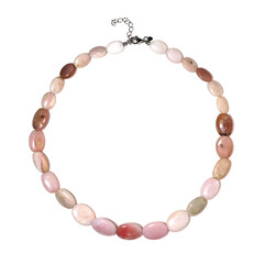 Collana in argento con Opale Rosa
