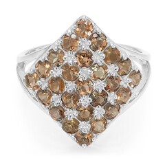 Anello in argento con Andalusite