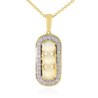 Collana in argento con Opale di Welo