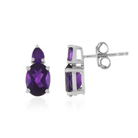 Orecchini in argento con Ametista
