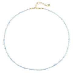 Collana in argento con Acquamarina