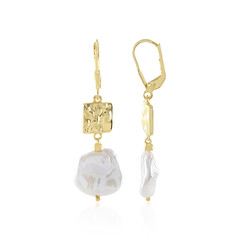 Orecchini in argento con Perla d'Acqua Dolce Bianca