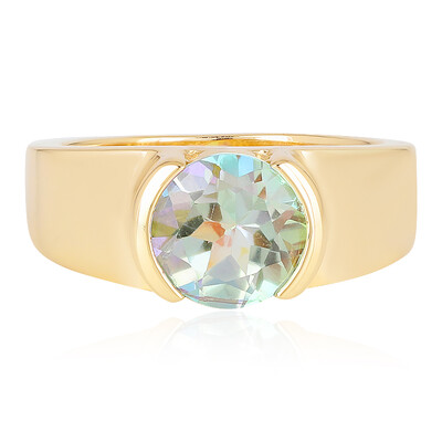 Anello in argento con Quarzo Lago della Montagna