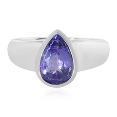 Anello in argento con Tanzanite