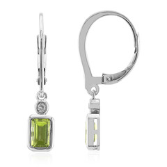 Orecchini in argento con Peridoto