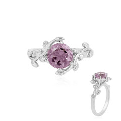 Anello in argento con Ametista Rose de France