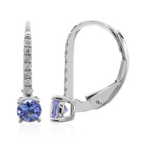 Orecchini in oro con Tanzanite AAA