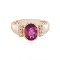 Anello in argento con Fluorite Rosa (KM by Juwelo)
