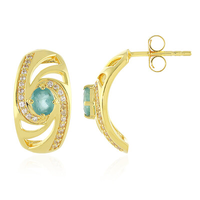 Orecchini in argento con Grandidierite