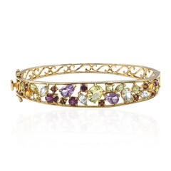 Bracciale in argento con Citrino Limone