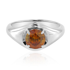 Anello in argento con Sfalerite spagnola (Tenner Diniz)