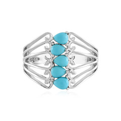 Anello in argento con Turchese Sleeping Beauty