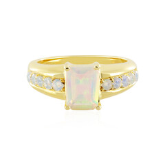 Anello in argento con Opale di Welo