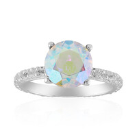 Anello in argento con Quarzo Moonlight
