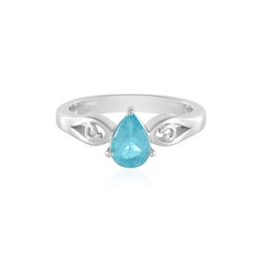 Anello in argento con Apatite Blu