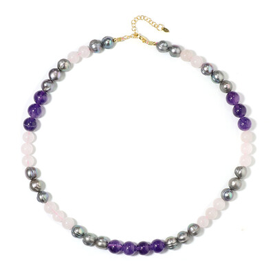 Collana in argento con Ametista