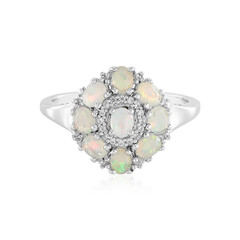 Anello in argento con Opale di Welo