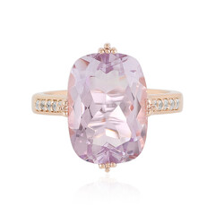 Anello in argento con Ametista Rose de France
