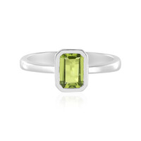 Anello in argento con Peridoto