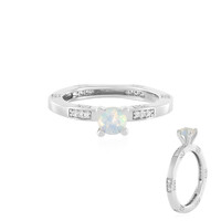 Anello in argento con Opale di Welo