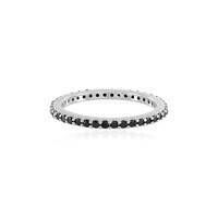 Anello in argento con Spinello Nero