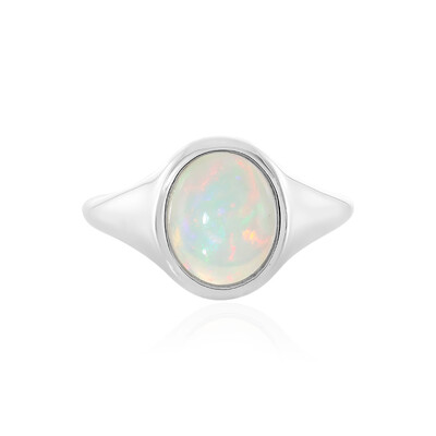 Anello in argento con Opale di Welo